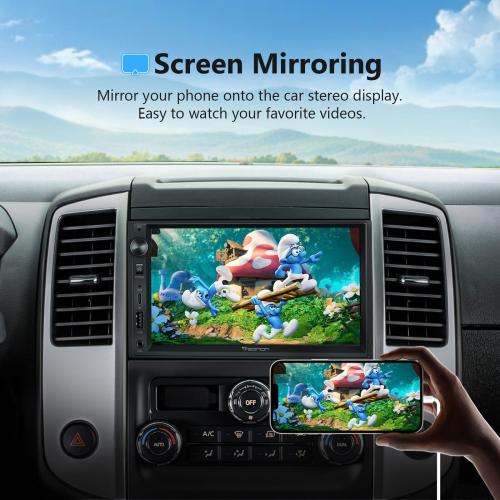 Eonon UA13 Android 13 Double 2Din 7 IPS Car Stereo Radio GPS CarPlay Audio WiFi