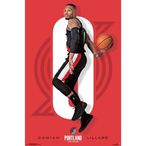 Damian Lillard Portland Trail Blazers 22'' X 34'' Player Poster