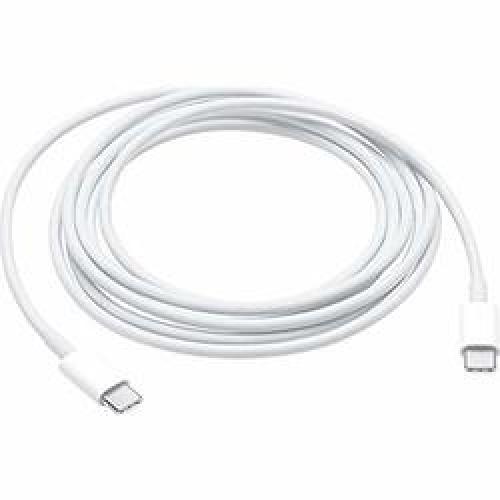 Apple MLL82AM/a 6.6' USB 2.0 Type-C Male Charge Cable - White