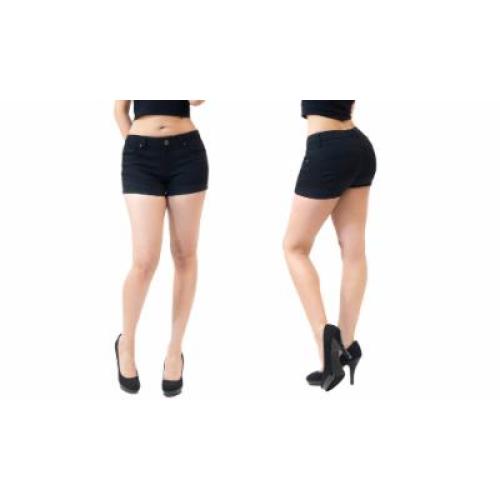 Womens Butt Lifting Twill Denim Shorts SIZE 5