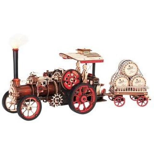 ROELKA01 Steam Engine 3D Wooden Puzzle