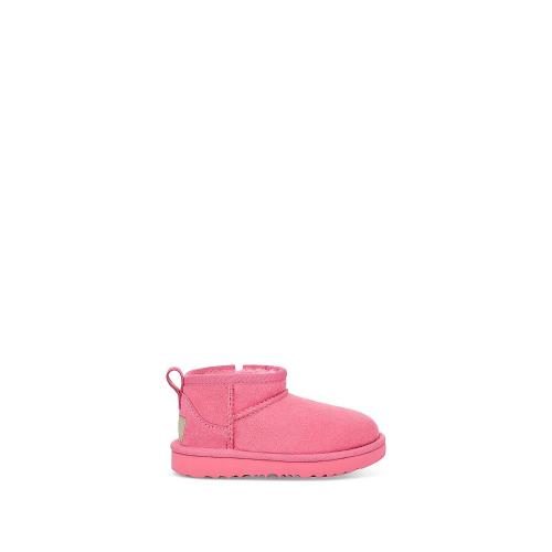 Size 8 . UGG® Classic Ultra Mini Boot - Toddler / Little Kid - Sachet Pink