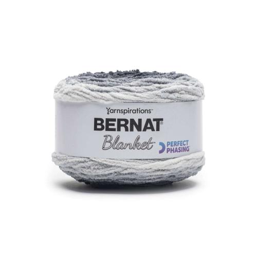 Bernat Blanket Perfect Phasing Yarn, Polyester #6 Super Bulky, 10.5oz/300g, 220 Yards‼️Needs cleaning on the second roll‼️