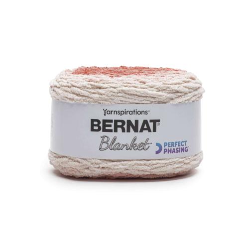 Bernat Blanket Perfect Phasing Yarn, Polyester #6 Super Bulky, 10.5oz/300g, 220 Yards‼️Needs cleaning on the second roll‼️