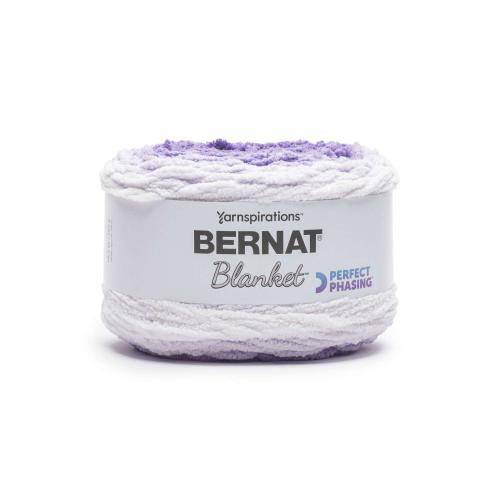 Bernat Blanket Perfect Phasing Yarn, Polyester #6 Super Bulky, 10.5oz/300g, 220 Yards‼️Needs cleaning on the second roll‼️
