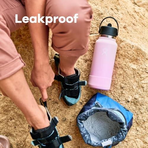 Hydro Flask 32oz Wide Mouth Flex Straw Water Bottle Winter Night: Vacuum-Insulated, Leakproof, Dishwasher-Safe