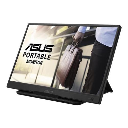 Black Asus ZenScreen MB165B Portable USB Monitor - 15.6 Inch HD