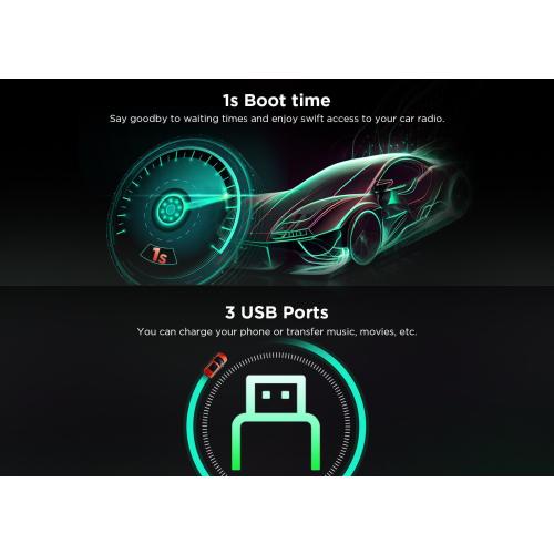 OBD Eonon VWA13 Android 13 Car Radio GPS Stereo Bluetooth WiFi for VW Skoda Seat