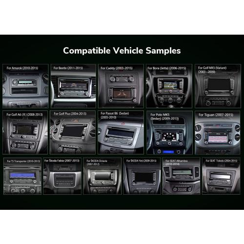 OBD Eonon VWA13 Android 13 Car Radio GPS Stereo Bluetooth WiFi for VW Skoda Seat