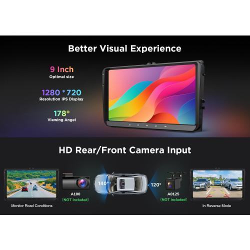 OBD Eonon VWA13 Android 13 Car Radio GPS Stereo Bluetooth WiFi for VW Skoda Seat