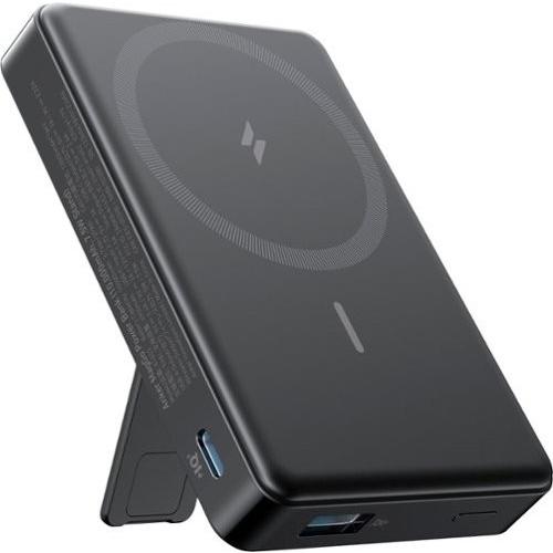 Anker MagGo Power Bank (10,000mAh, 7.5W, Stand) - Black - Black