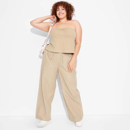 Size XXL Women's Game Day Ribbed Tube Top - Wild Fable™ Gold