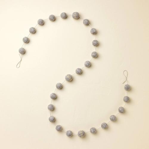 6' Felt Ball Decorative Christmas Garland - Hearth & Hand™ with Magnolia