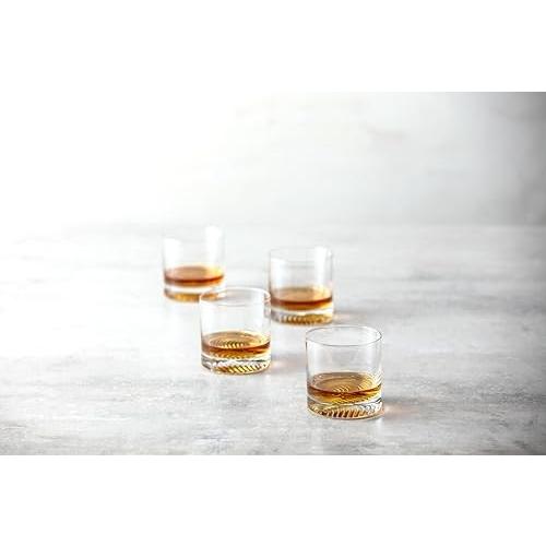 Zwiesel Glas Echo Crystal Glass, 13.5 Oz. Double Old Fashioned (Set of 4), Clear