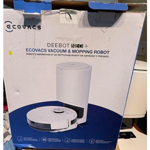 ECOVACS Robotics - Ecovacs Deebot NEO  Vacuum and Mop Robot with Auto-Empty Station