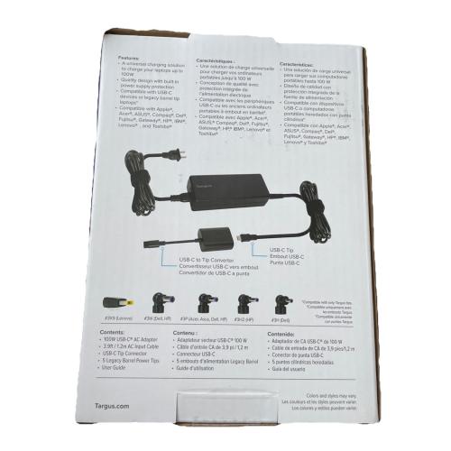 Targus Universal Charger Including All USB-C/ Legacy Devices