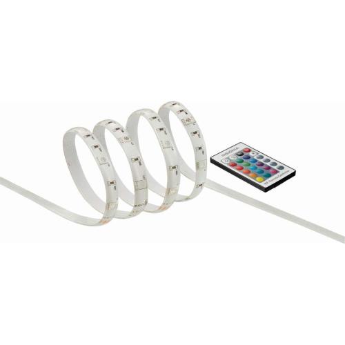 Insignia™ - 16 Ft. Multi-Color LED Tape Light - White