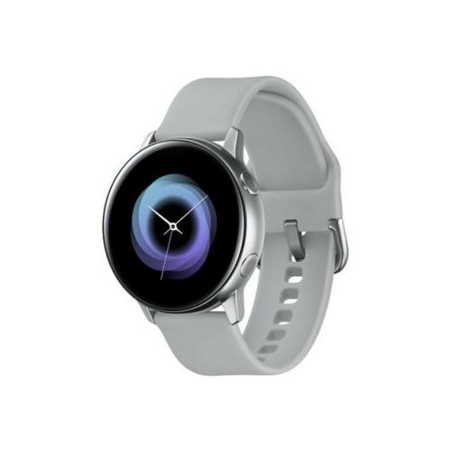 Samsung Galaxy Watch Active SM-R500 (1.1' Display, 20mm Band) 4GB Tizen OS Bluetooth Smartwatch - Silver