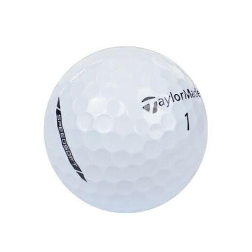 TaylorMade SpeedSoft Golf Balls (White, 3pk) 1 Sleeve 2024
