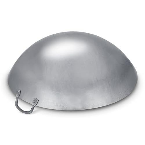 Craft Wok Extra Large 21-Inch Heavy Canton Style Hand Hammered Carbon Steel Wok (Round Bottom) / 731W194X