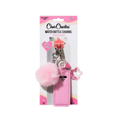 CharCharms Charm Bundle Lip Gloss Holder Solid Pastel Pink