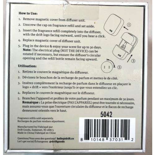 Drift Home Scent Diffuser with Adjustable Intensity