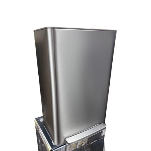 Stainless Steel Kohler Step Trashcans-Rectangle or Semi-Round Kitchen Trashcan