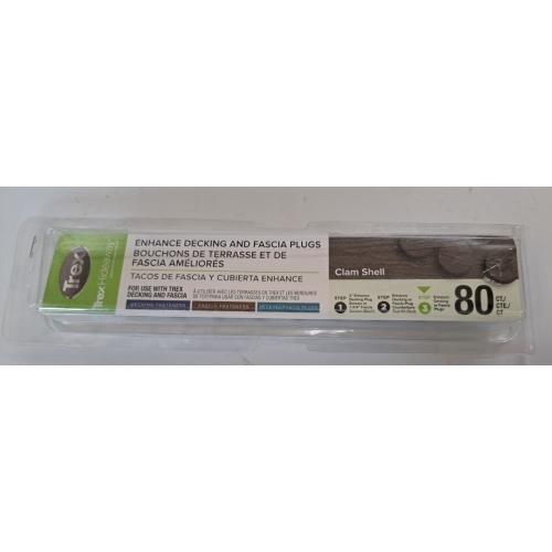 80 COLLATED TREX  ENHANCE BASIC DECKING & FASCIA PLUGS CLAM SHELL  0.400 Dia.