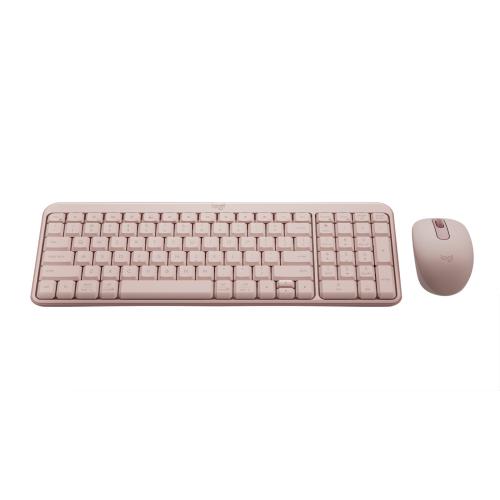 Logitech MK250 Bluetooth® Compact Keyboard Mouse Combo in Rose