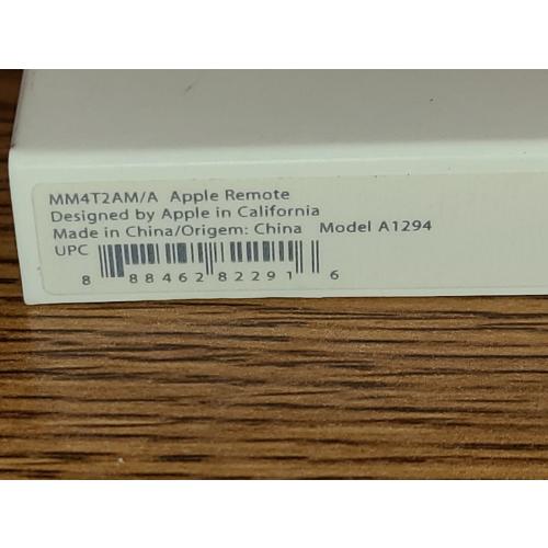 Genuine Apple MM4T2AM/a TV Remote for Apple TV Silver Original OEM Remotes