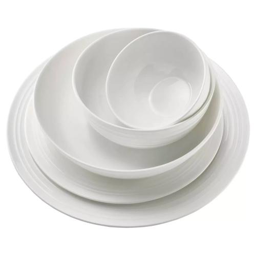 Mikasa Ciara 40-Piece Dinnerware Set, Bone China, Chip-Resistant, Service for 8