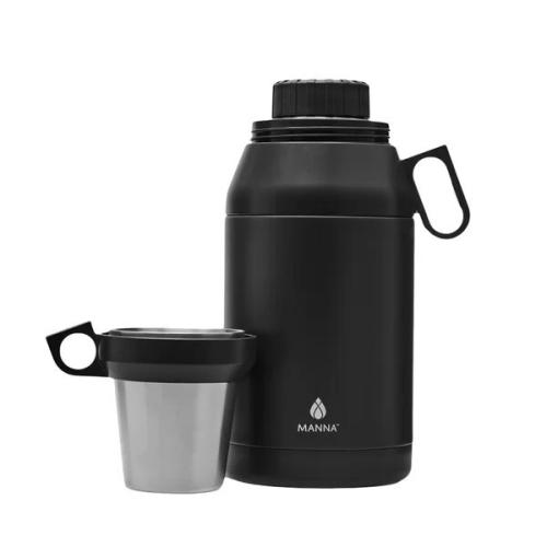 Manna 64oz Stack Jug with 4 Stainless Steel Cups – Insulated Tumbler Set