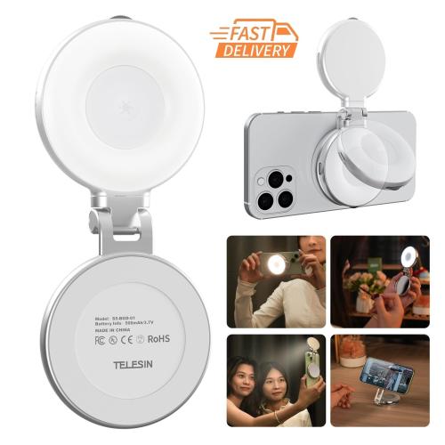 Magnetic Phone Selfie Light Portable Phone Fill Light Compatible with MagSafe