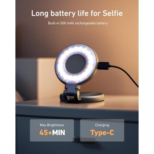 Magnetic Phone Selfie Light Portable Phone Fill Light Compatible with MagSafe
