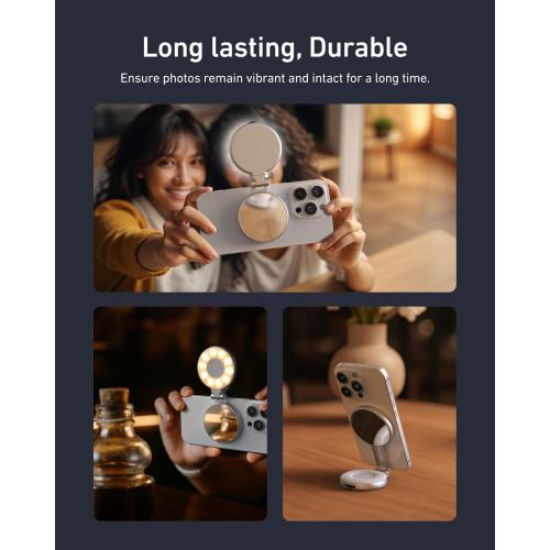 Magnetic Phone Selfie Light Portable Phone Fill Light Compatible with MagSafe