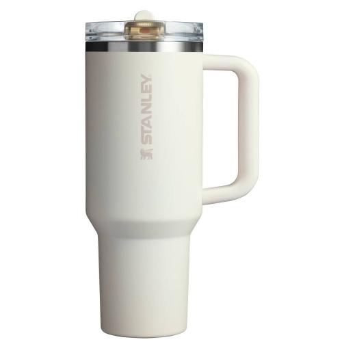 Stanley 40 Oz Stainless Steel Quencher Pro Tour Tumbler Cream