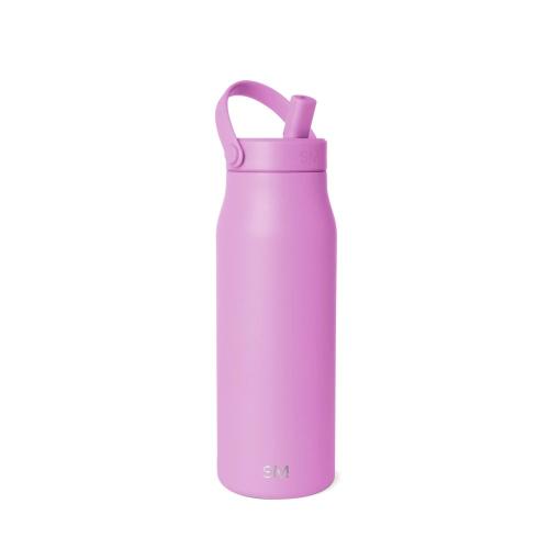 Simple Modern 34oz Mesa Lily Water Bottle Light Purple HAS DENT ON THE BOTTOM