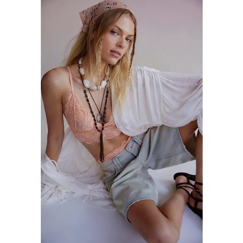 Lottie Long Layer Necklace at Free People in Chocolate