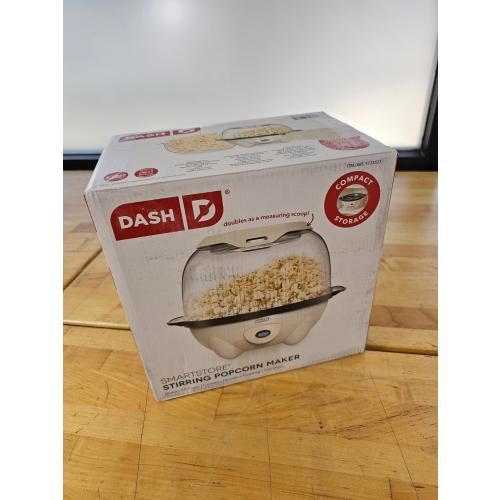 DASH SmartStore Deluxe Stirring Popcorn Maker Hot Oil Electric Popcorn Machine
