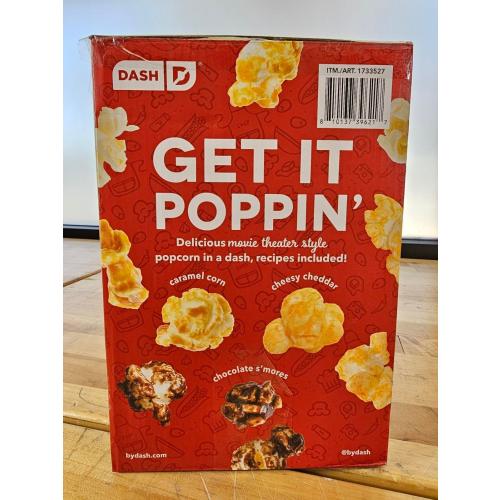DASH SmartStore Deluxe Stirring Popcorn Maker Hot Oil Electric Popcorn Machine