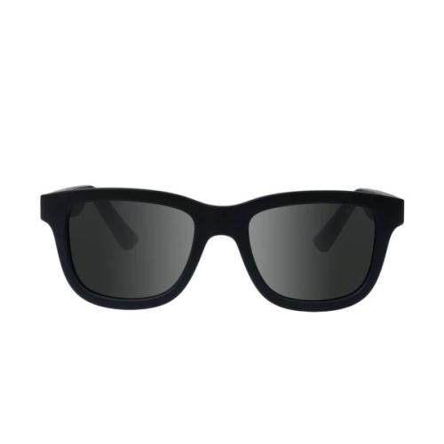 Men's CHAMELO EYEWEAR Dusk Lite Polarized Sunglasses Matte Black/Smoke