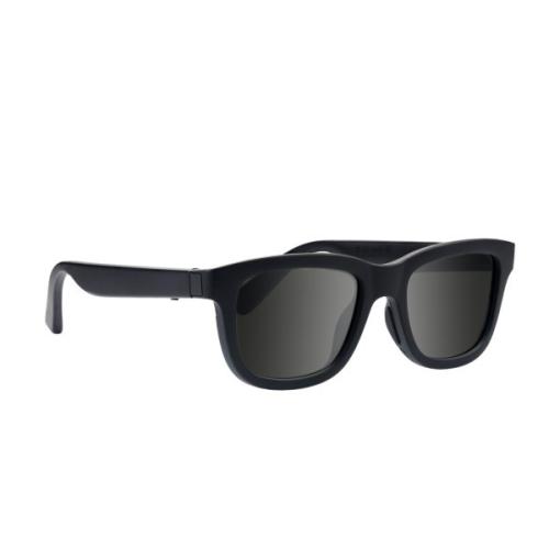 Men's CHAMELO EYEWEAR Dusk Lite Polarized Sunglasses Matte Black/Smoke