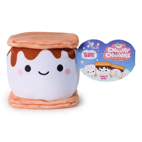 Cheeky Chonks 4.5 Toasty Buns Reversible Plush