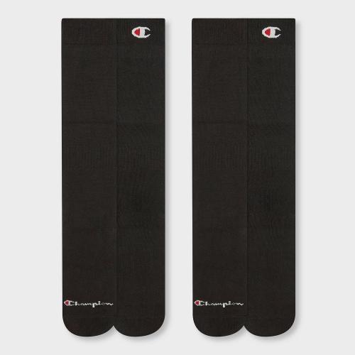 Champion All Sport Performance Over the Calf Socks 2pk - Black L