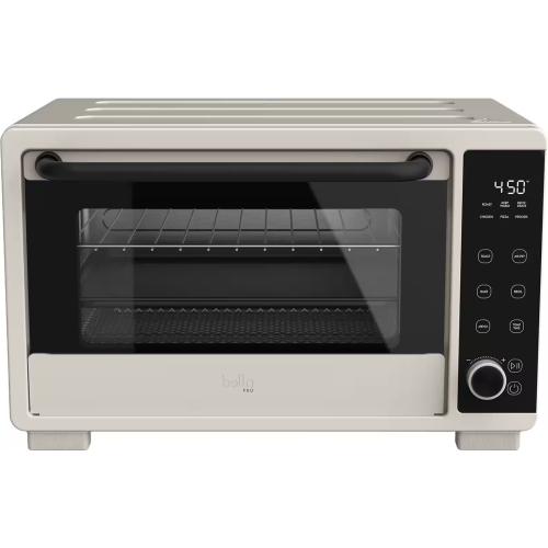 Bella PRO - 6-Slice Air Fryer Toaster Oven (0.88 Cu. Ft.) - Oatmilk