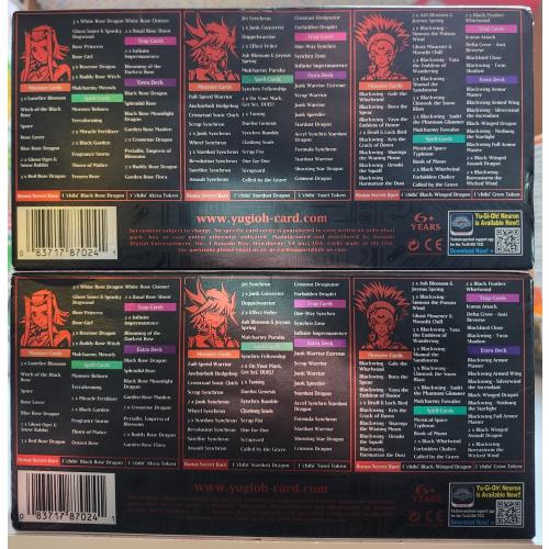 Yu-Gi-Oh! Legendary 5D's Deck Boxes X2 English 1st Edition
