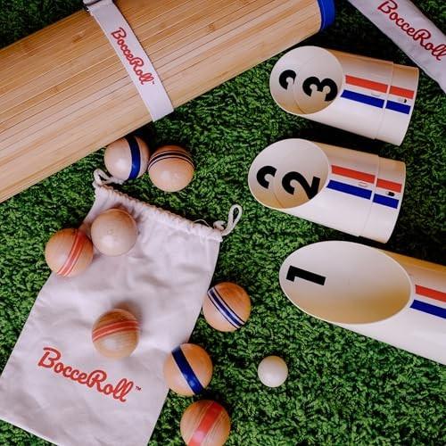 BocceRoll - Meet Your New Favorite Yard Game. It Blends the Best Parts of Bocce, a Popular Arcade Game, & Cornhole to Create an Addictive and Portable