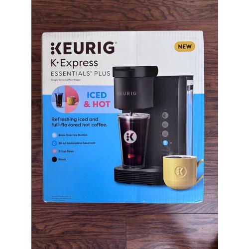 Keurig - K-Express Essentials Single Serve K-Cup Pod Coffee Maker - Black