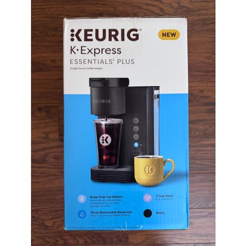 Keurig - K-Express Essentials Single Serve K-Cup Pod Coffee Maker - Black