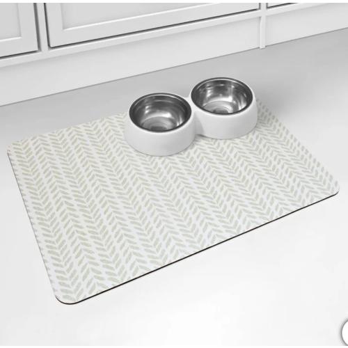 Creative Home, 4 Pack - Multi-Purpose Printed Kitchen Drying Mat (Choose Color)